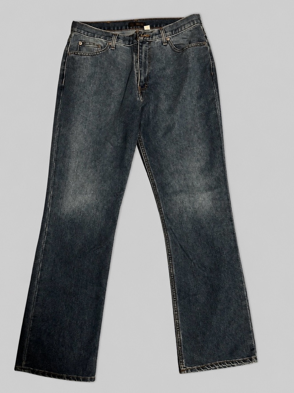 J. Crew Men's Bootcut Jeans in Dark Blue Wash